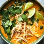 Easy Thai Chicken Curry Soup
