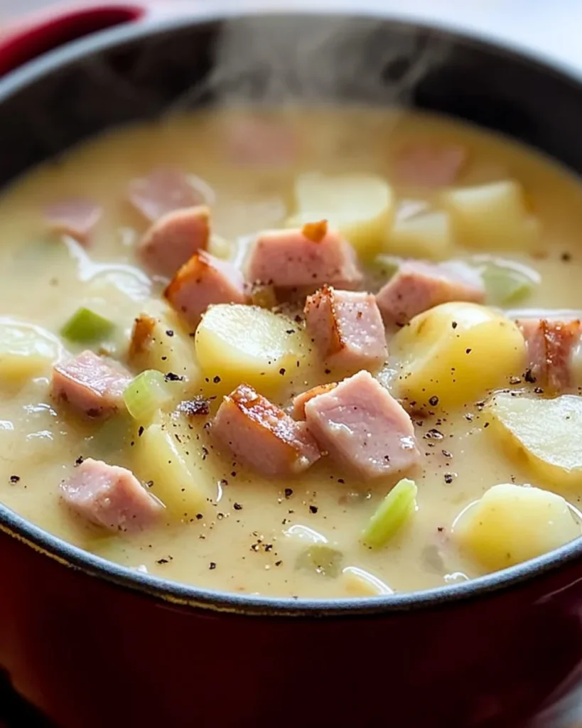 Easy and Comforting Ham and Potato Soup