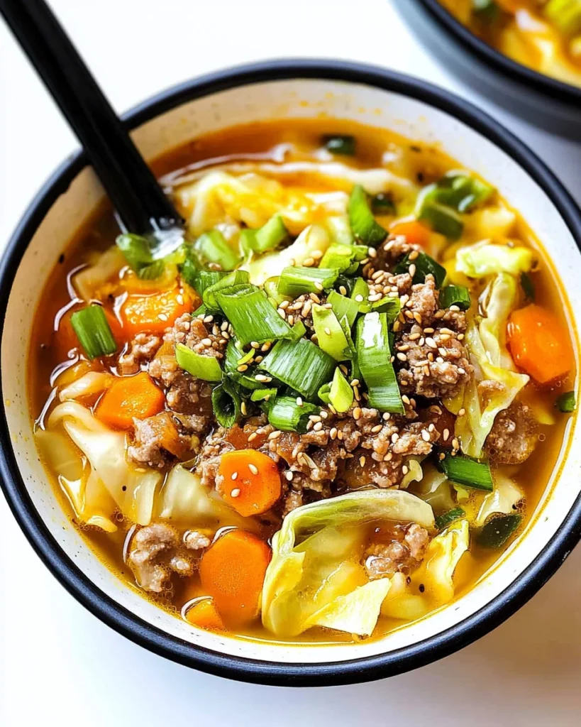Egg Roll Soup