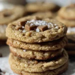 Espresso Brown Butter Toffee Cookies