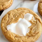 Fluffernutter Cookies (Peanut Butter and Marshmallow Cream)