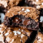 Fudgy Chewy Browkies (Brookies)
