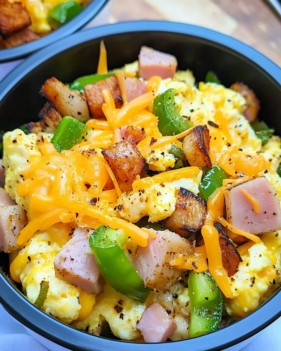 Grab & Go Make Ahead Breakfast Bowls