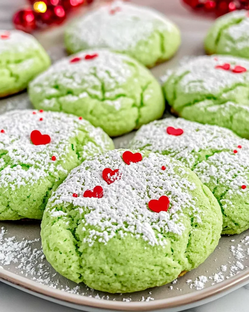 Grinch Cookies