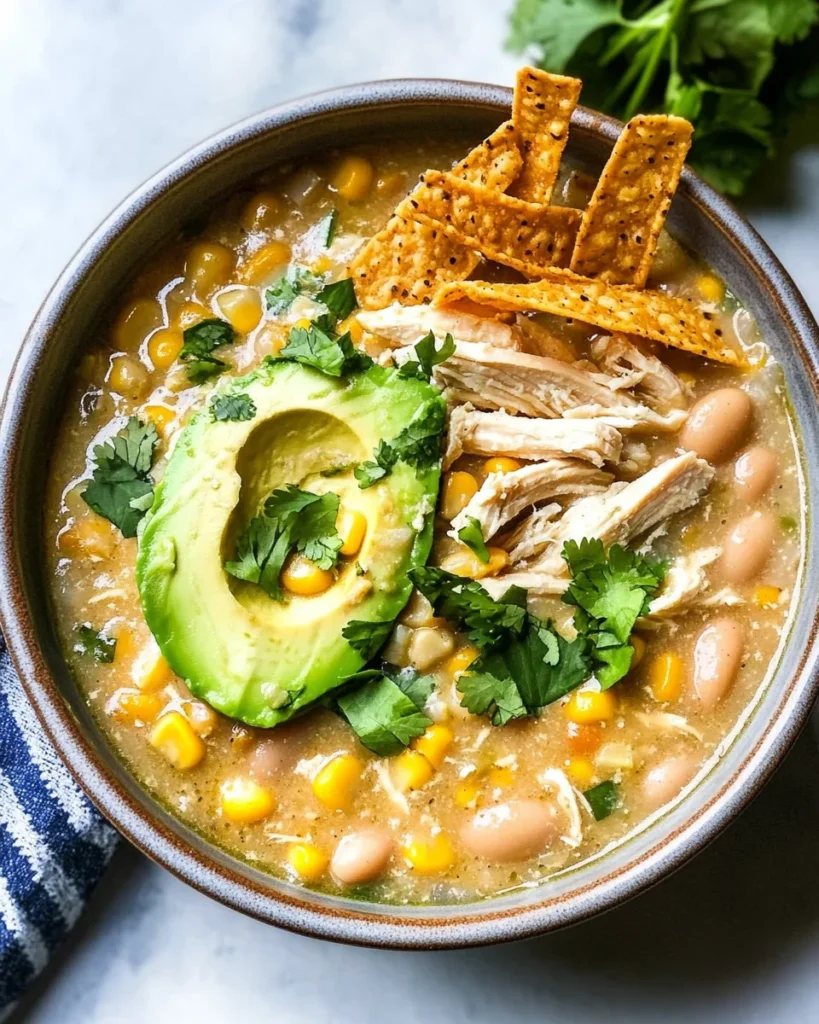 Instant Pot White Chicken Chili