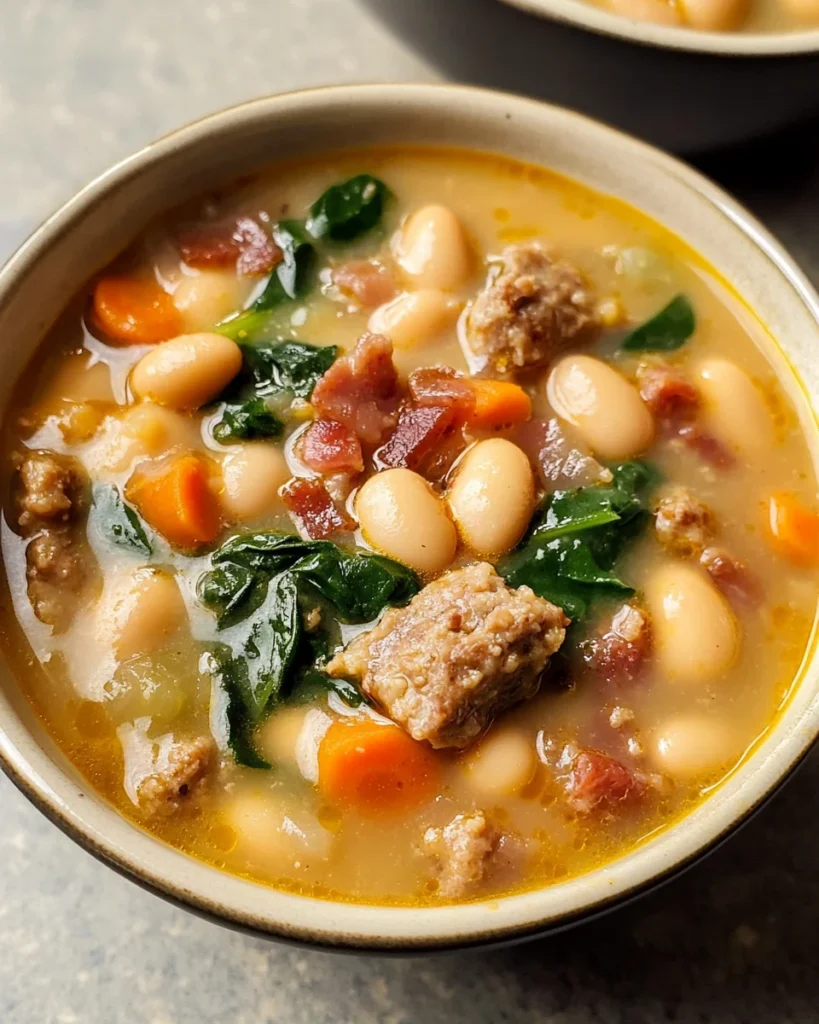 Italian Sausage White Bean Soup