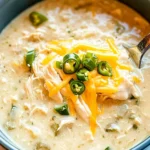Keto White Chicken Chili
