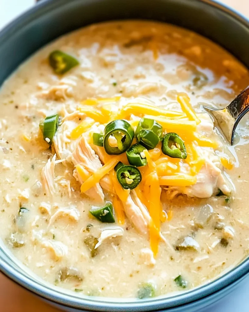 Keto White Chicken Chili