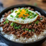 Korean Ground Beef Bowl (25-Minutes)