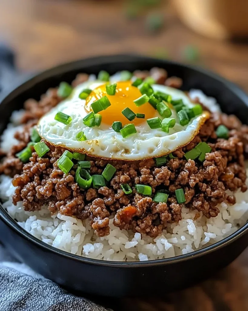 Korean Ground Beef Bowl (25-Minutes)