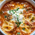 Lasagna Soup