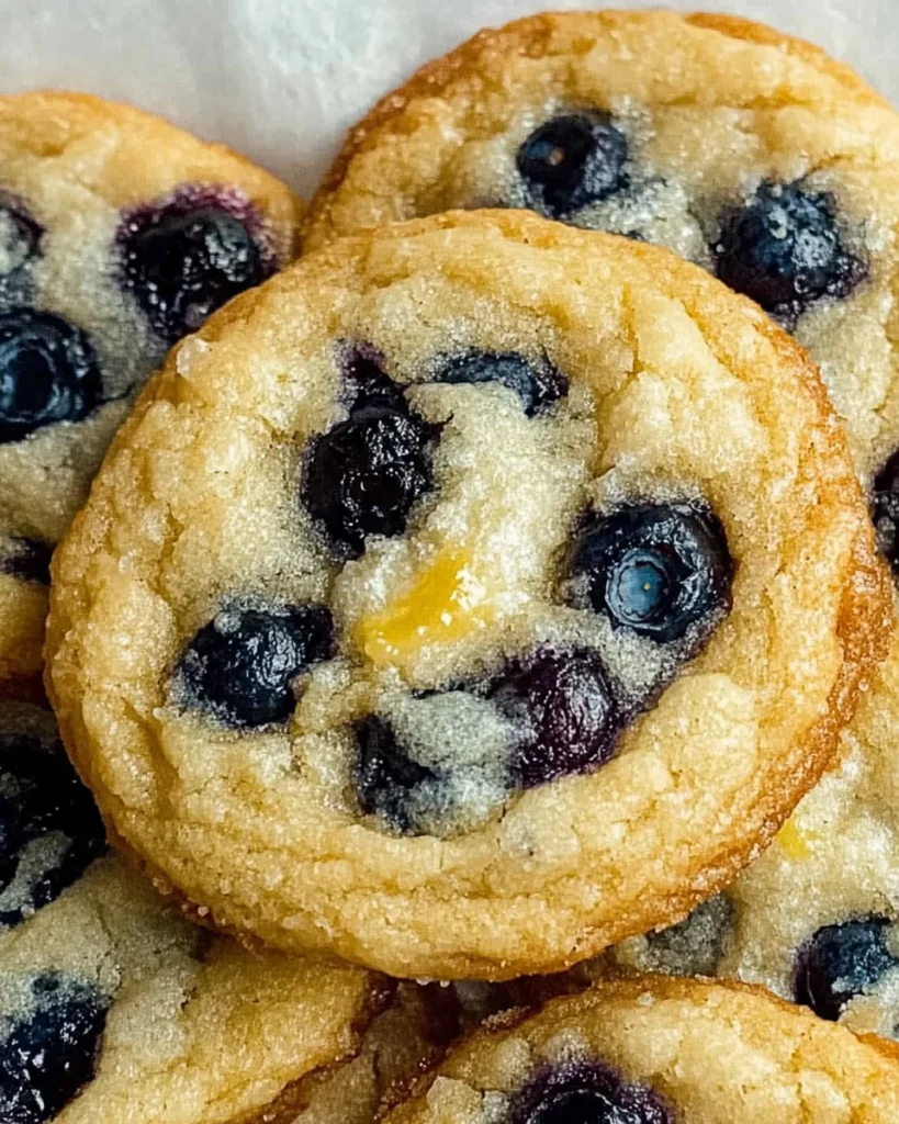 Lemon Blueberry Cookies Recipe
