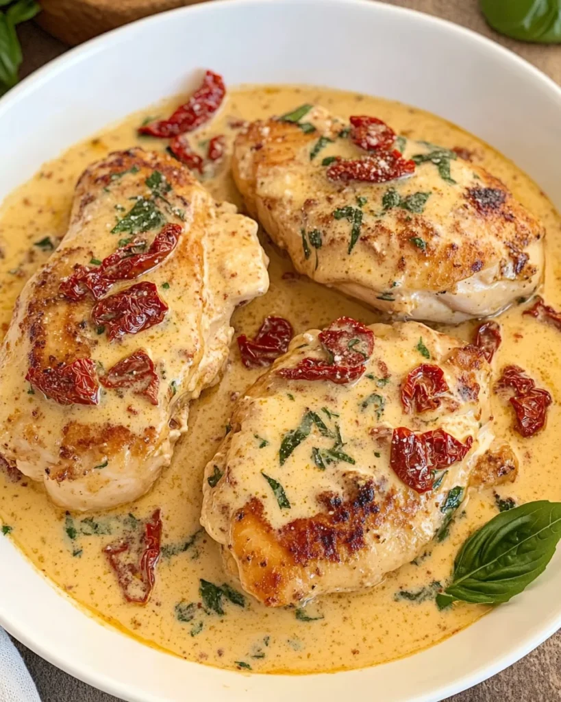 Marry Me Chicken (In a Sun-Dried Tomato Cream Sauce)