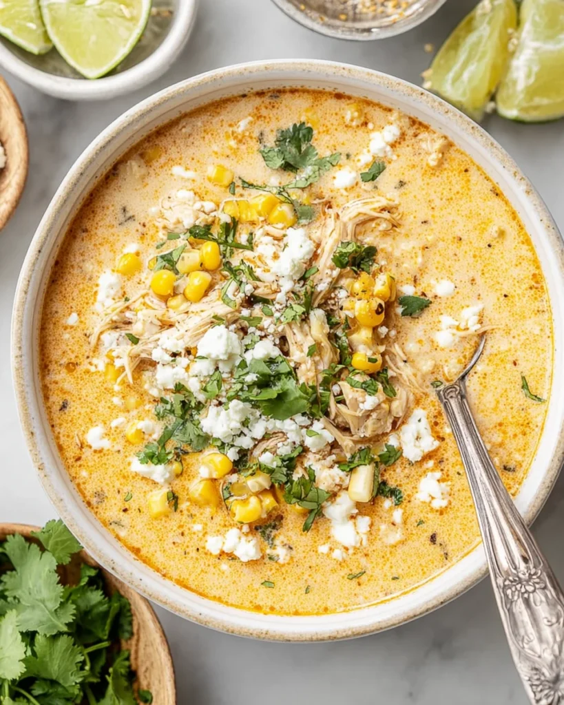 Mexican Street Corn Soup
