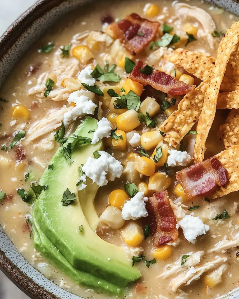 Mexican Street Corn White Chicken Chili