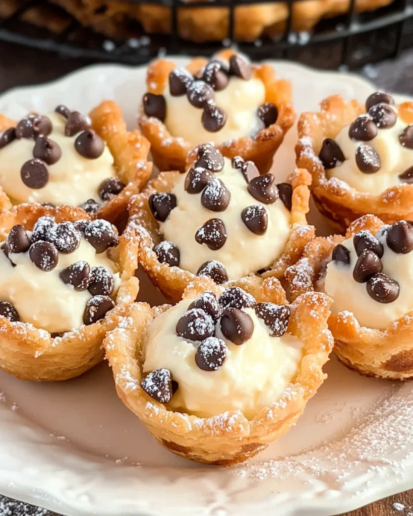 Mini Cannoli Cups