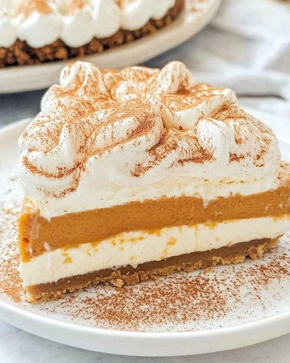 No Bake Pumpkin Pie Cheesecake