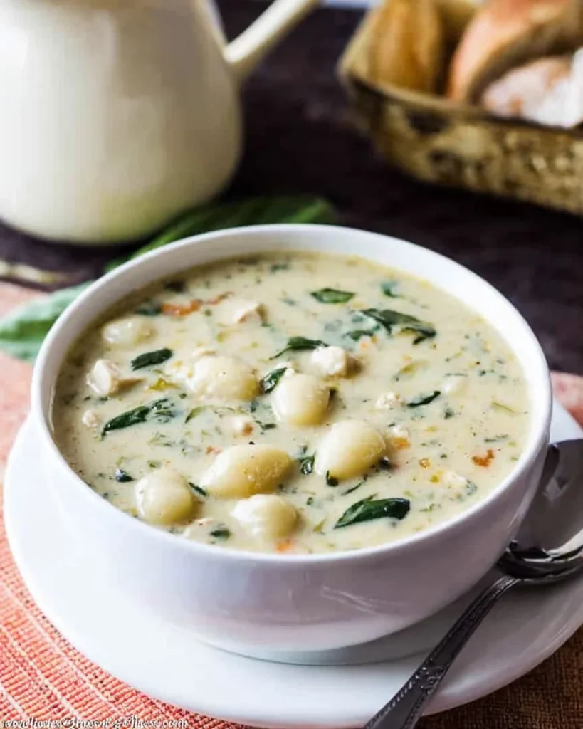 Olive Garden Chicken Gnocchi Soup