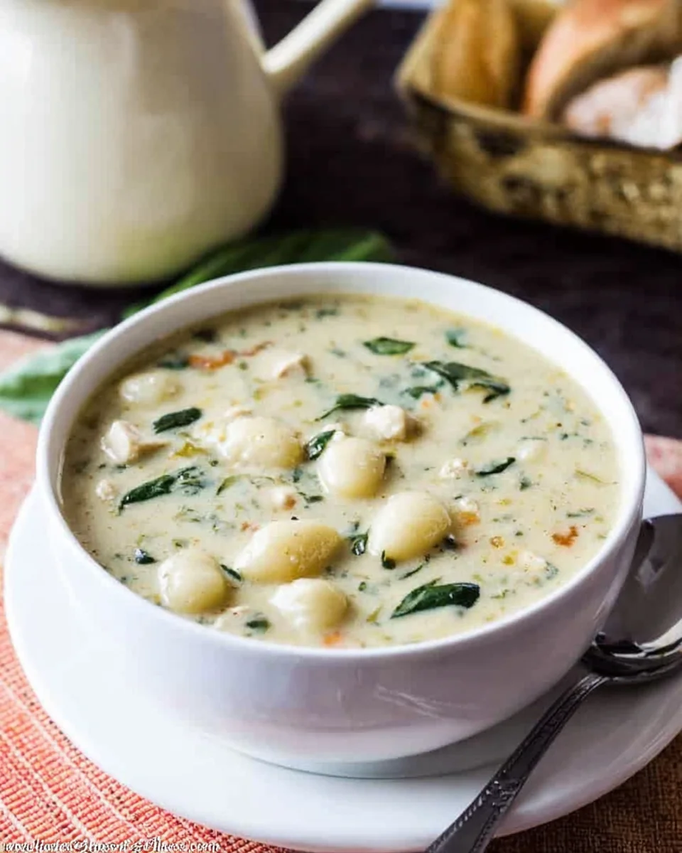 Olive Garden Chicken Gnocchi Soup