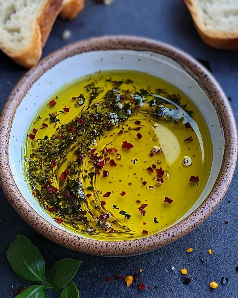 Olive Oil Bread Dip | Bread dipping oil