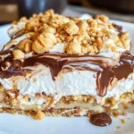 Peanut Butter Crunch Lasagna