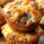 Sausage Breakfast Muffins (4-ingredients)