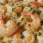 Shrimp Scampi Pasta Bake