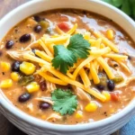 Slow Cooker Chicken Tortilla Soup