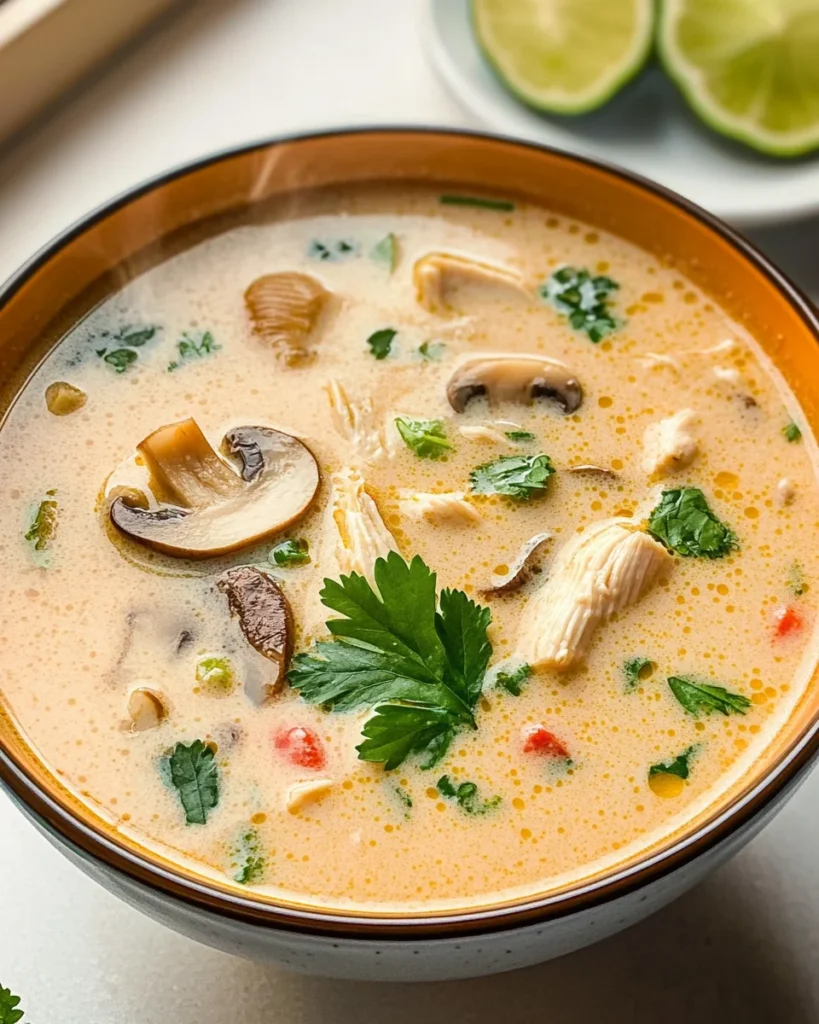 Slow Cooker Tom Kha Soup Recipe